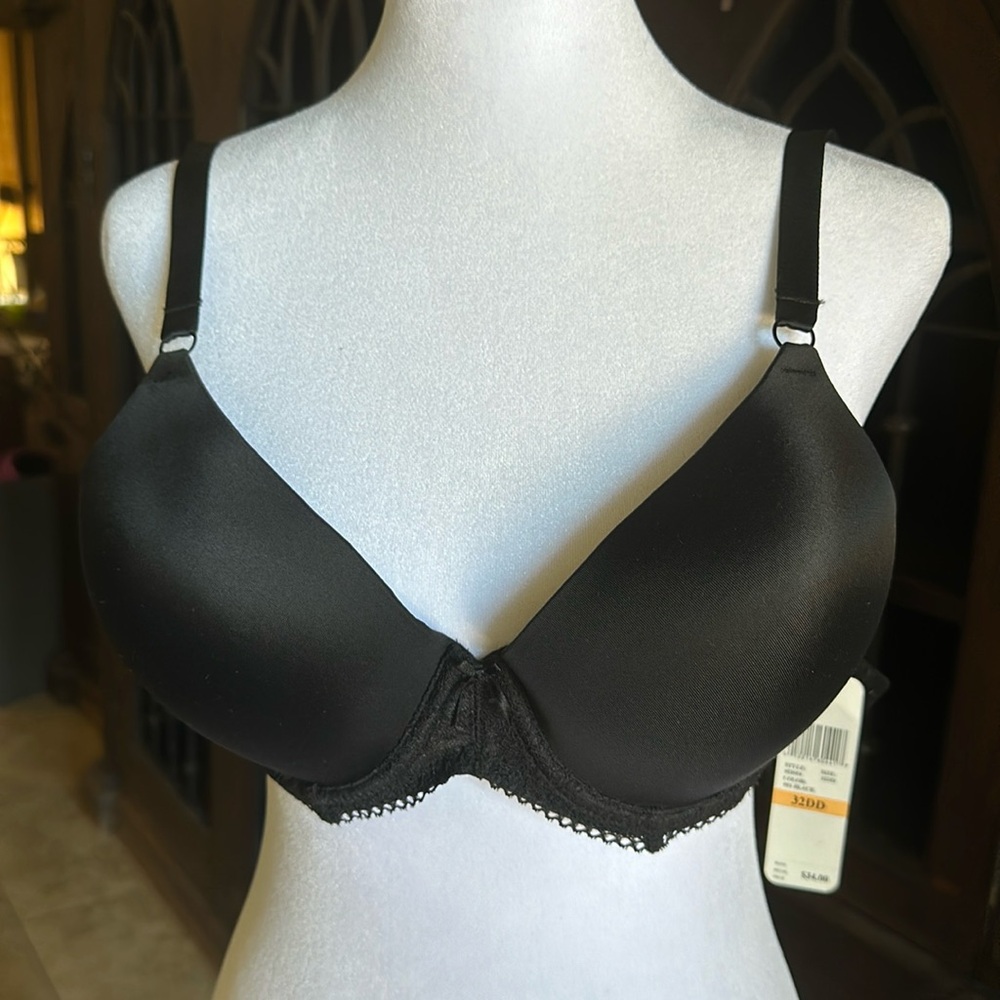 DKNY Black Bra Size 32DD